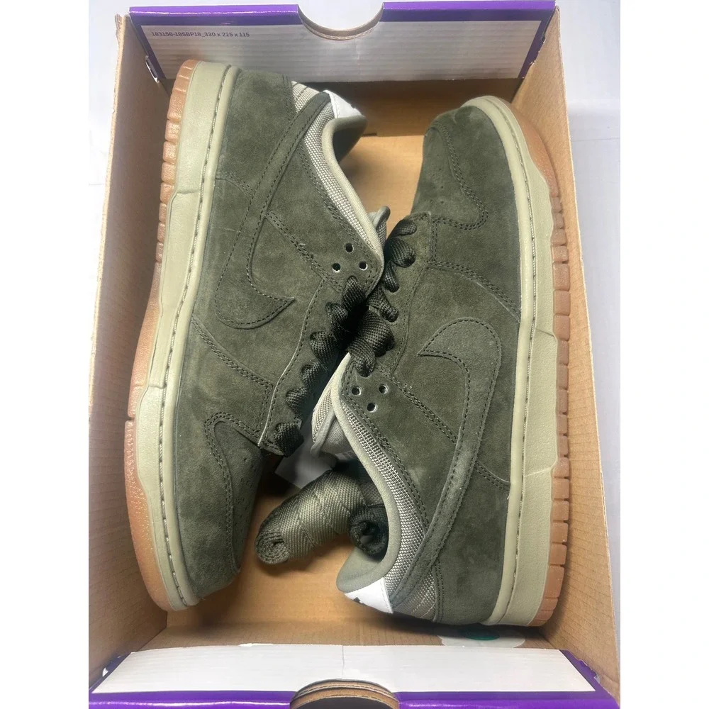 Nike SB Dunk Low Pro Sequoia HJ0367 301 Size 10.5 New/No Lid